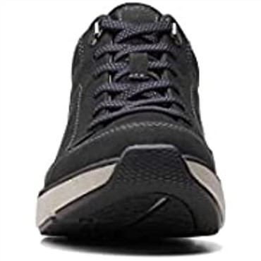 Zapatillas De Senderismo De Mujer Clarks Wave 2 Lace Tex Nubuck Negro