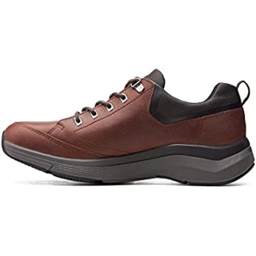 Zapatos De Cuero Clarks Wave 20 Vibe Marrón