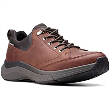 Zapatos De Cuero Clarks Wave 20 Vibe Marrón