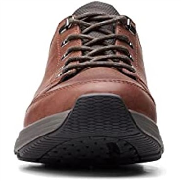 Zapatos De Cuero Clarks Wave 20 Vibe Marrón