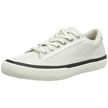 Zapatilla De Mujer Clarks White Canvas Aceley Lace