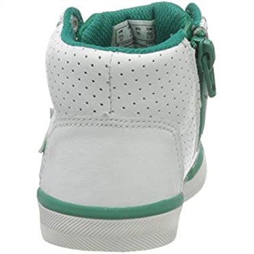 Zapatilla De Niño Clarks City Flake T De Piel Blanca