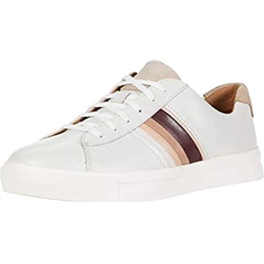 Zapatos De Mujer Clarks Un Maui Band De Piel Blanca