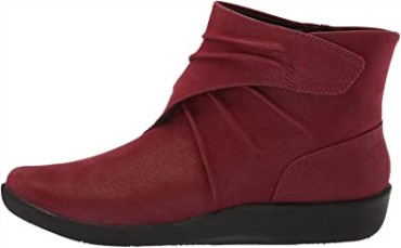 Clarks Mujer Botas De Mujer Sillian Tana Burdeos