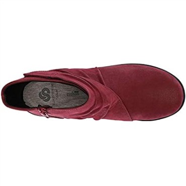 Clarks Mujer Botas De Mujer Sillian Tana Burdeos