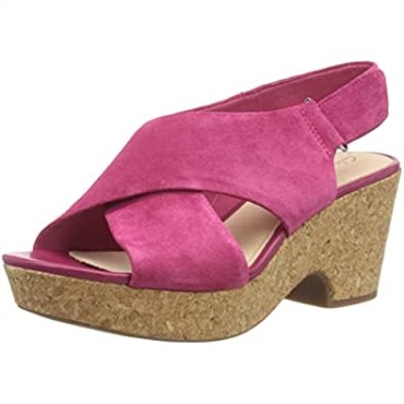 Clarks Mujer 261479264 Sandalias Con Tira Al Tobillo Rosa