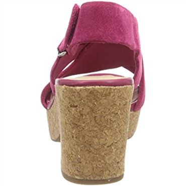 Clarks Mujer 261479264 Sandalias Con Tira Al Tobillo Rosa