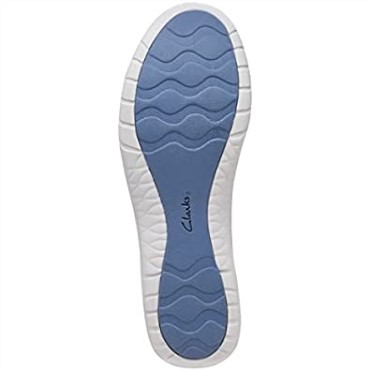 Clarks Mujer Adella Trace Oxford Planas Azul Marino Oscuro Textil