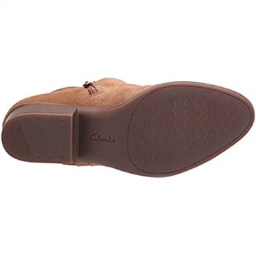 Clarks Adreena Ease Botines Mujer Caqui Oscuro