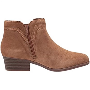 Clarks Adreena Ease Botines Mujer Caqui Oscuro
