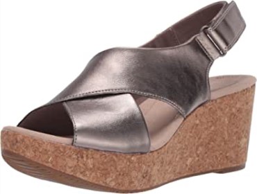 Sandalia Con Cuña Clarks Annadel Parker Para Mujer