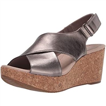 Sandalia Con Cuña Clarks Annadel Parker Para Mujer