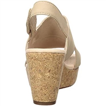 Sandalia Con Cuña Clarks Annadel Sky Para Mujer