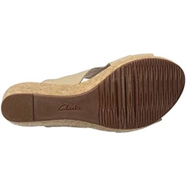 Sandalia Con Cuña Clarks Annadel Sky Para Mujer
