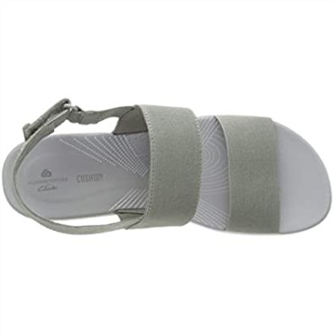 Clarks Mujer Arla Jacory Plataforma Verde Oliva