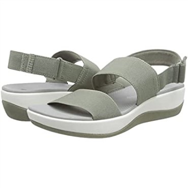 Clarks Mujer Arla Jacory Plataforma Verde Oliva