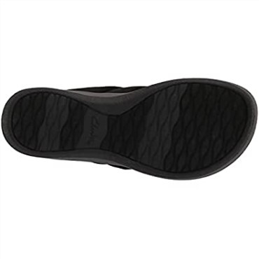 Chanclas Clarks Mujer Arla Kaylie Textil Negro