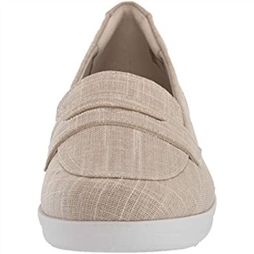 Mocasines De Mujer Clarks Ayla Form Lino Natural