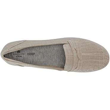Mocasines De Mujer Clarks Ayla Form Lino Natural