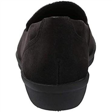 Mocasín Mujer Clarks Ayla River Negro Estampado Serpiente Sintético
