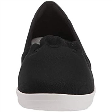 Zapatillas Clarks Ayla Shine Mujer Negro Brillo Textil