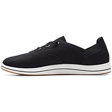 Zapatillas Clarks Mujer Brisa Ave Lona Negra