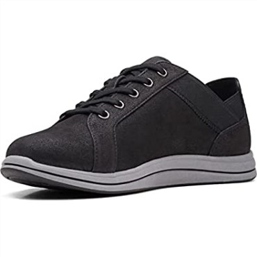 Zapatilla De Mujer Clarks Brisa Sky De Textil Negro