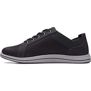 Zapatilla De Mujer Clarks Brisa Sky De Textil Negro