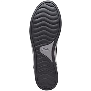 Zapatilla De Mujer Clarks Brisa Sky De Textil Negro