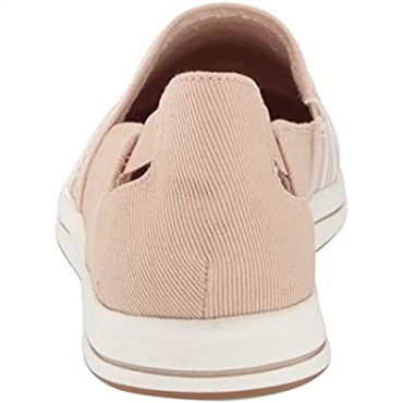 Mocasines De Mujer Clarks Brisa Step Loafer Taupe Canvas