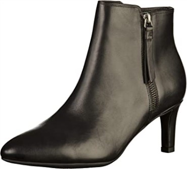 Botines Clarks Mujer Calla Blossom Negros