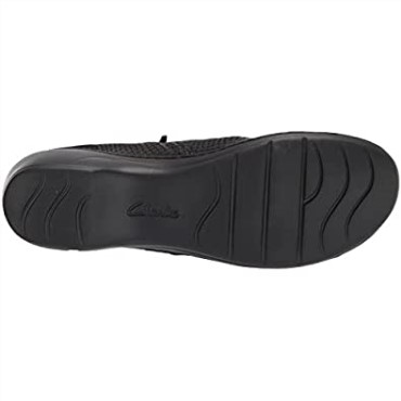 Mocasines De Mujer Clarks Channing Ann Negro Grabado En Relieve