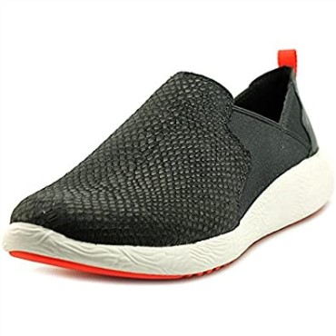 Clarks Cowley Aqua Leather Low Top Slip On, Zapatos Para Caminar Para Mujer