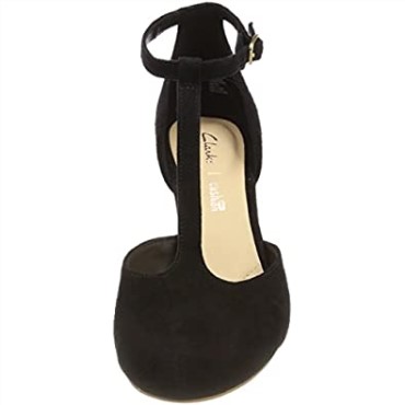 Clarks Dalia Tulip T-bar Pumps Mujer