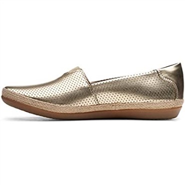 Mocasines Mujer Clarks Danelly Sky Champán Sintético Metalizado Champán