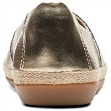 Mocasines Mujer Clarks Danelly Sky Champán Sintético Metalizado Champán