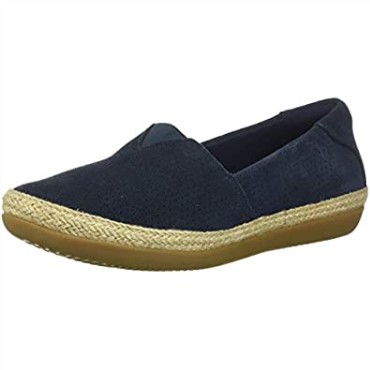 Mocasines Mujer Clarks Danelly Sky Navy Suede