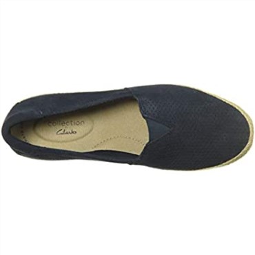 Mocasines Mujer Clarks Danelly Sky Navy Suede