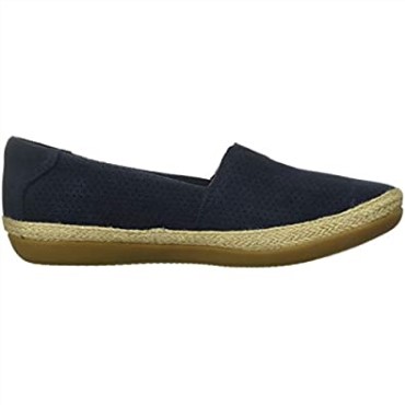 Mocasines Mujer Clarks Danelly Sky Navy Suede