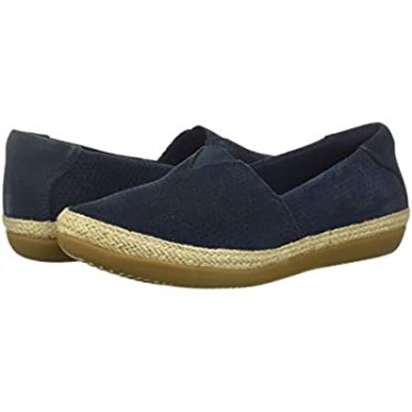 Mocasines Mujer Clarks Danelly Sky Navy Suede