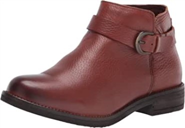 Clarks Botas De Moda Demi Tono Para Mujer Ante Marrón Tostado Británico