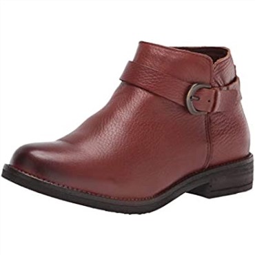 Clarks Botas De Moda Demi Tono Para Mujer Ante Marrón Tostado Británico