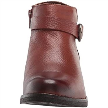 Clarks Botas De Moda Demi Tono Para Mujer Ante Marrón Tostado Británico