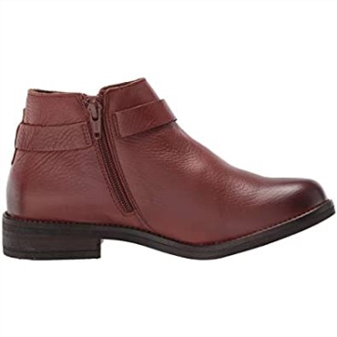 Clarks Botas De Moda Demi Tono Para Mujer Ante Marrón Tostado Británico