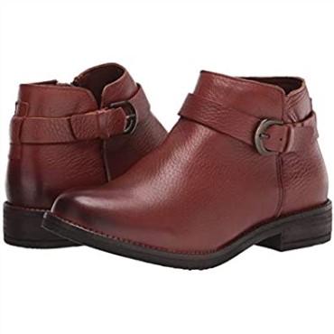 Clarks Botas De Moda Demi Tono Para Mujer Ante Marrón Tostado Británico