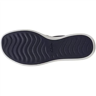 Sandalias Clarks Mujer Drift Ave Cuña Azul Marino Oscuro Sintético