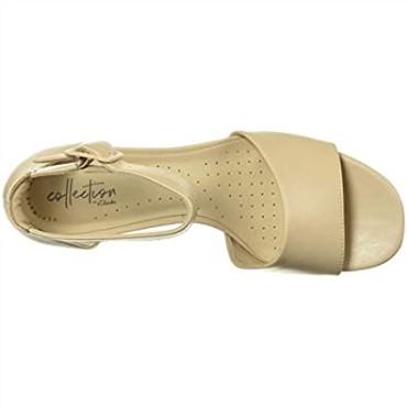 Sandalia Con Tacón Clarks Elisa Dedra Mujer
