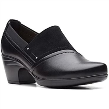 Mocasines Mujer Clarks Emily Step Piel Negra