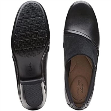 Mocasines Mujer Clarks Emily Step Piel Negra