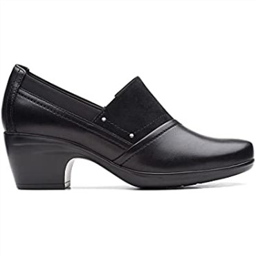 Mocasines Mujer Clarks Emily Step Piel Negra